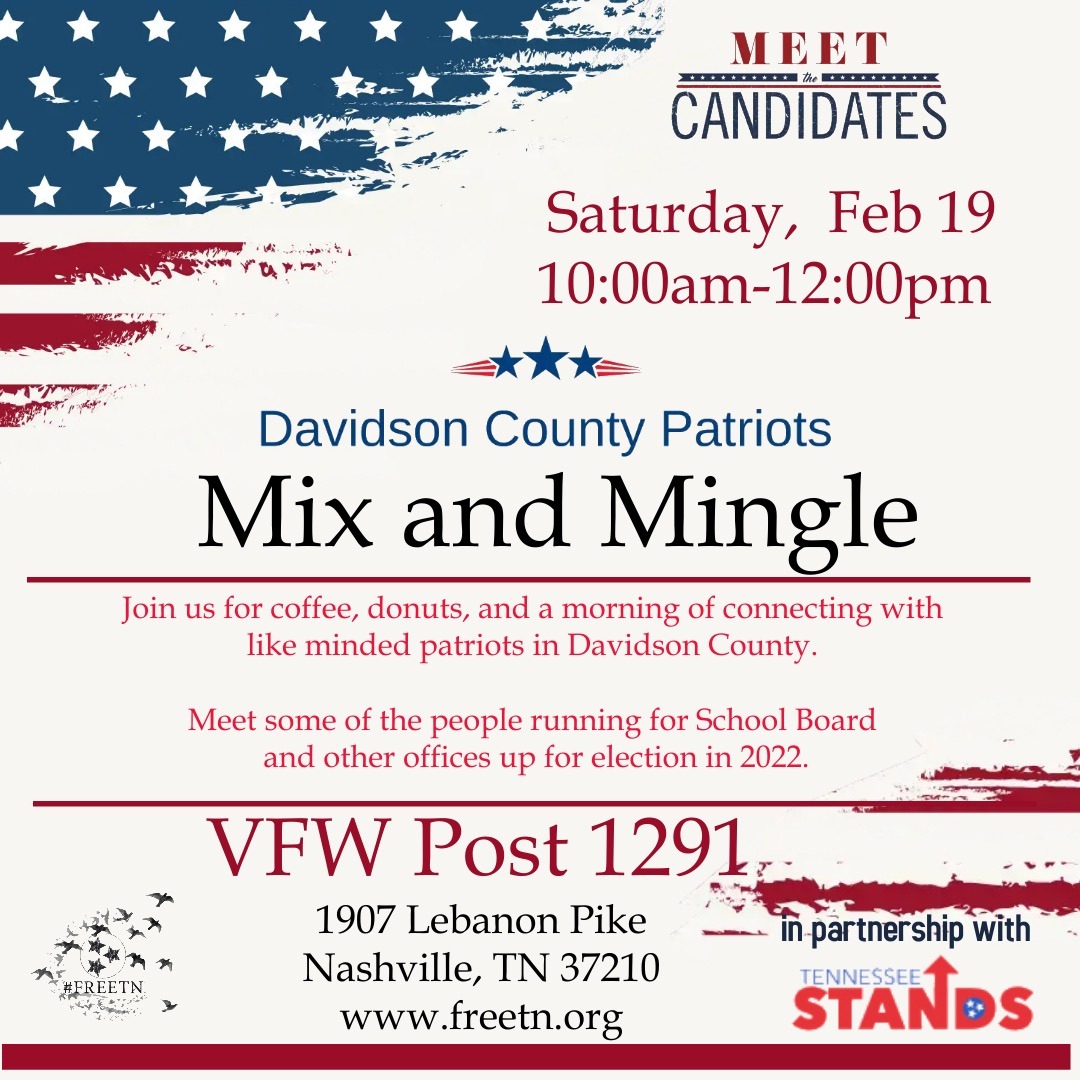 Middle TN Patriots meeting poster